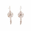Rose Mini Dreamcatcher Earrings