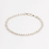 Double Dangle Petal Tennis Bracelet