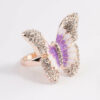 Rose Grand Butterfly Ring