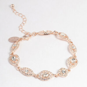 Rose Tear& Eye Necklace