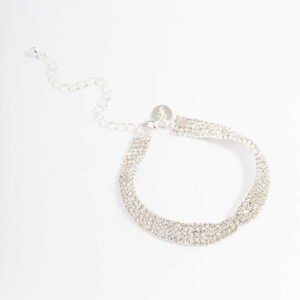 Interlaced Tennis Bracelet