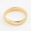 Wide Ribbed Bangle