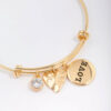 Disc Charm Bangle