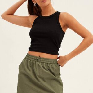 Black Racer Back Tank