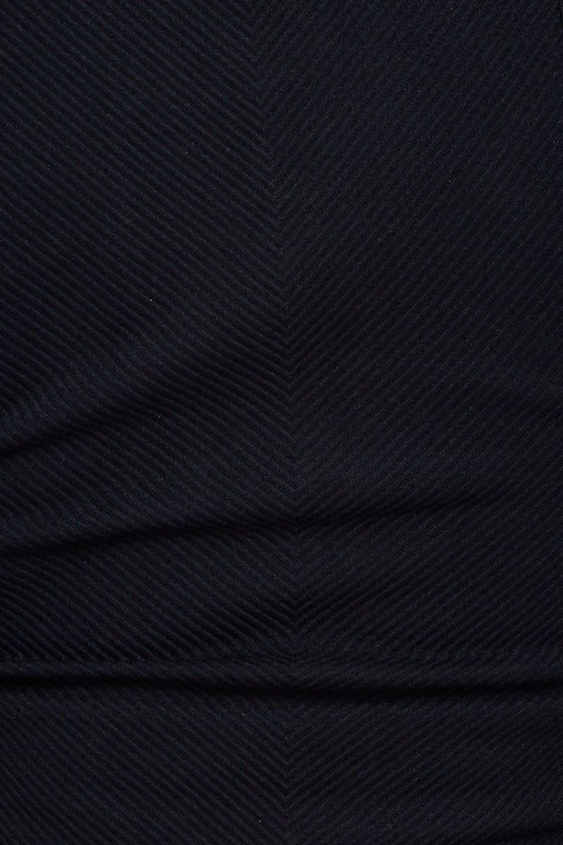 Black Tank Top Sleeveless Crew Neck Seamless - Image 6